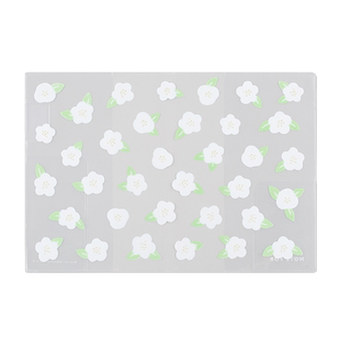 NOTE FOR 基础手帐内芯专用透明PVC胶套封皮书衣a6a5手账本芯封套a6B6透明PVC保护套手帐本封皮封套