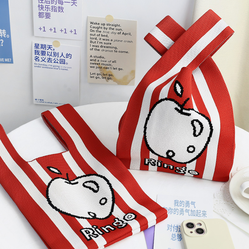 NOTEFOR限定针织外出小拎包