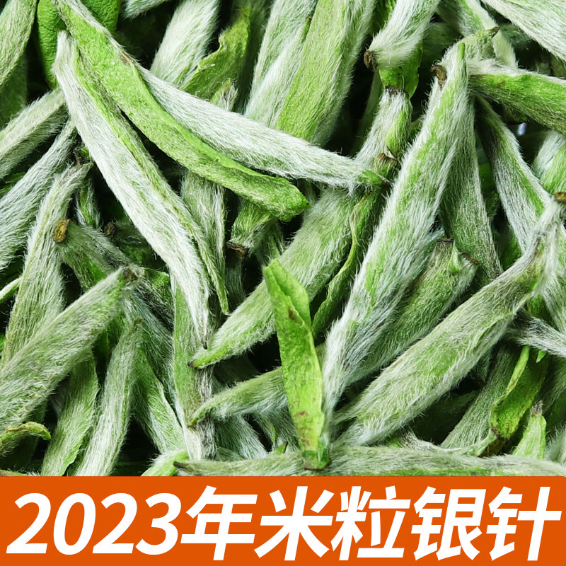 2024新茶正宗明前米粒首日白毫银针500g福鼎大白茶散装特级