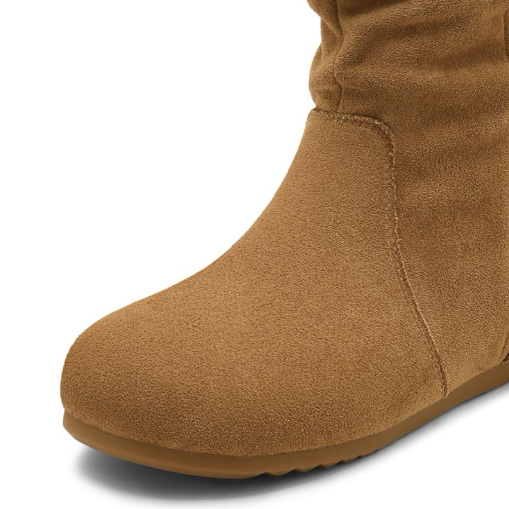 【大潘】短靴女款冬季2025新款女骑士堆堆靴SSD3116C46-H