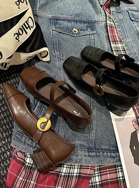 【demi】TS2025春季新款时尚休闲白百搭单鞋MTB47389-H