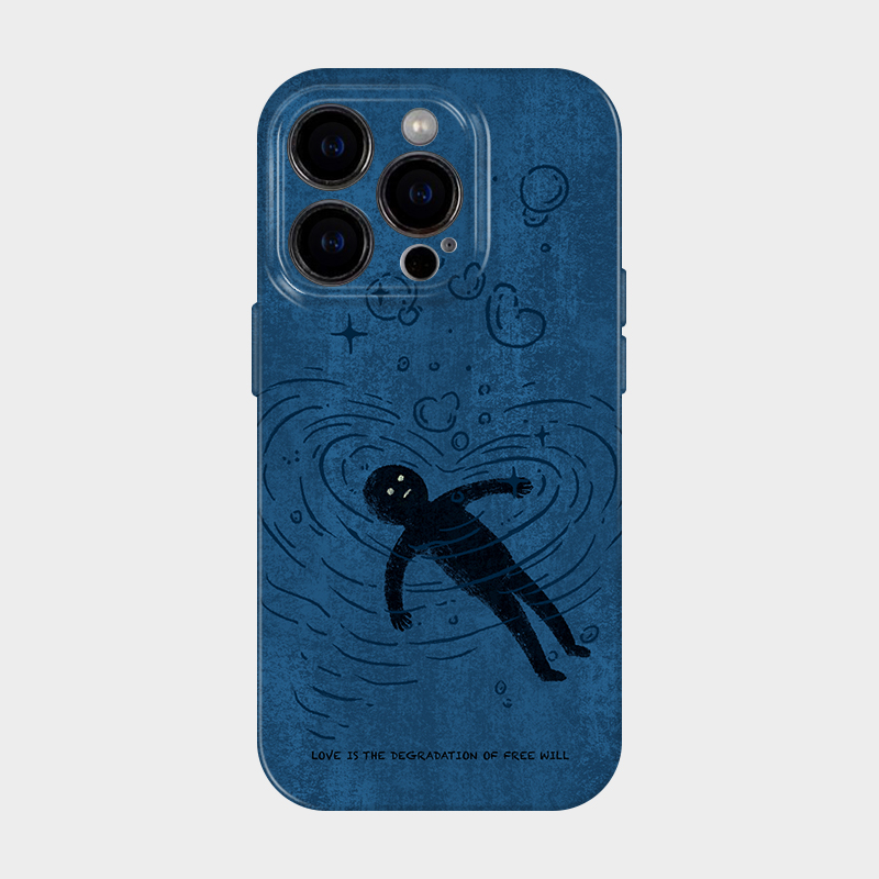 自由意志的沉沦趣味艺术手机壳
