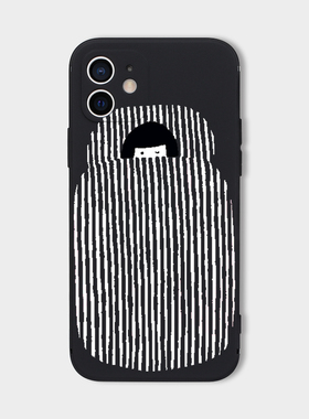 早点睡觉 适用iPhone17pm苹果16promax手机壳保护外壳女生15秋冬天款14简约小众13趣味不会撞壳可爱全包防摔