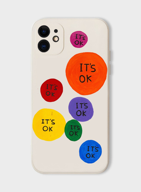O得K iPhone15苹果14promax手机壳13个性趣味12时尚11创意艺术xr小众不撞款适用华为p60/p40/p50全包防摔软壳