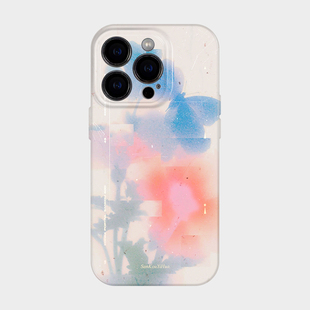 适用iPhone苹果16promax手机保护外壳15plus超好看独特高级感14轻奢艺术设计感13小众ins风不会撞款 自然切片