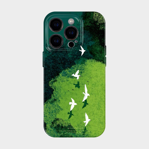 春 适用iPhone苹果17promax手机壳保护套2026新品16超好看独特15韩系小清新14高级感小众ins风13不会撞壳艺术