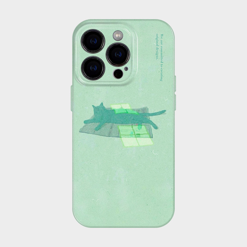 日光浴 适用iphone17苹果16promax手机保护壳新款女生小米15简约ins风独特创意14轻奢艺术感13小众不撞款外壳