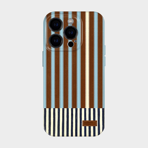 条纹收藏家 适用iPhone16苹果17promax手机保护壳小米15个性创意14高级感轻奢13艺术ins风小众款80华为pura70