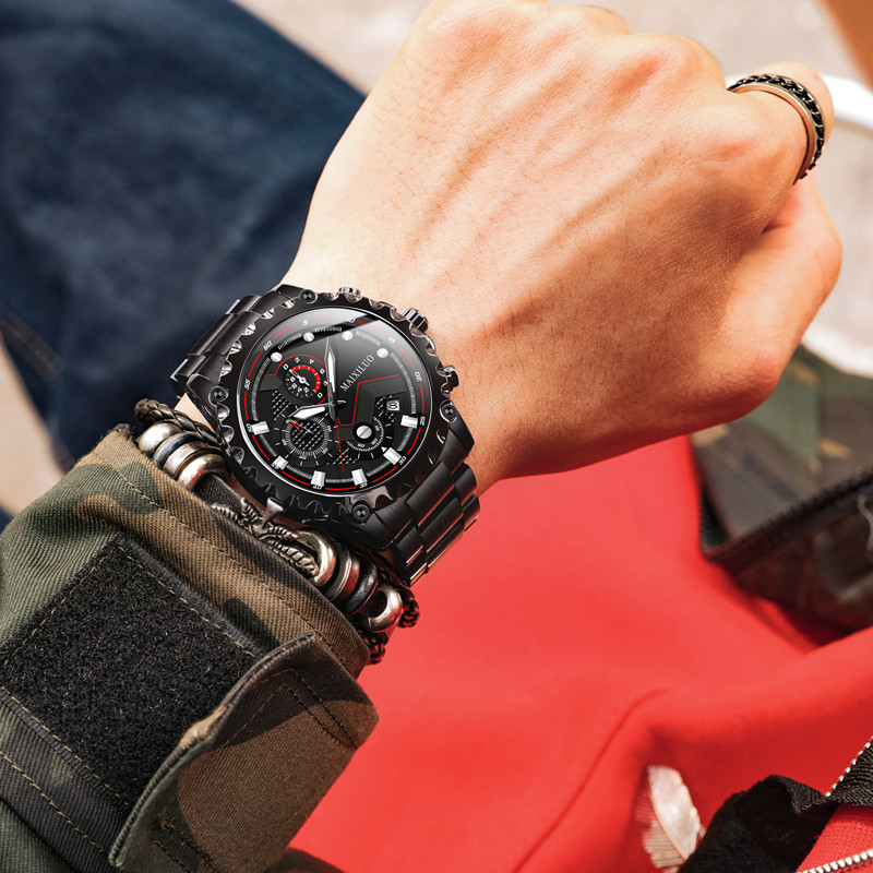 2020新款男士霸气手表男学生潮流防水运动黑科技十大品牌瑞士男表