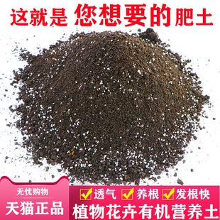花泥多肉植物营养土养花种花土通用型种菜种植土多肉专用有机土壤