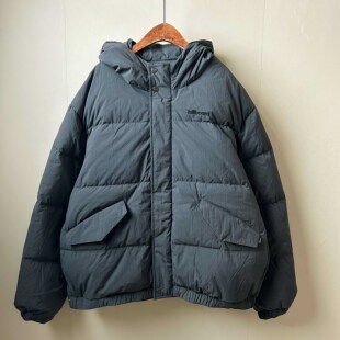 出口韩单连帽羽绒服女短款冬季新款宽松紫色连帽白鸭绒外套