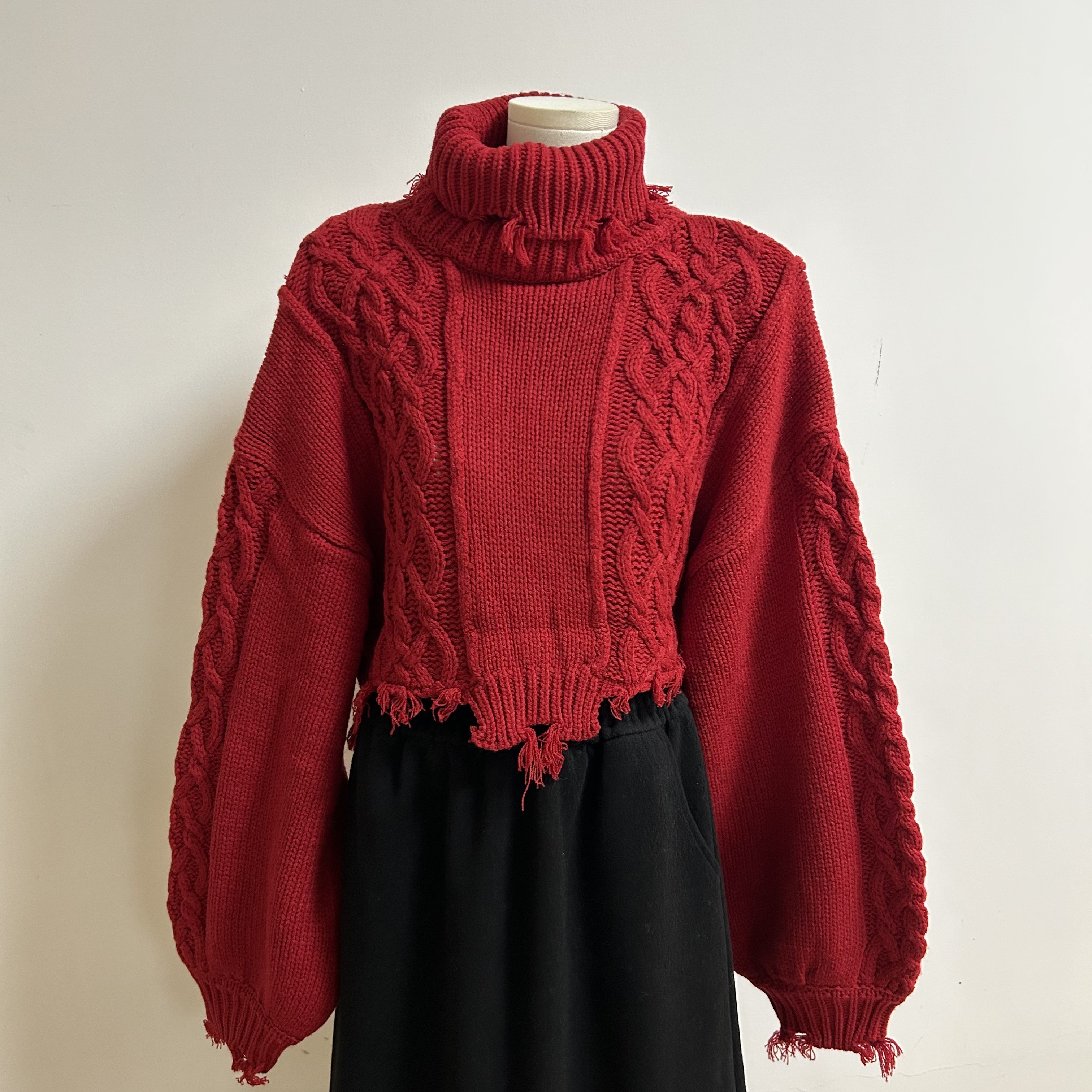 日系潮牌个性针织外套短款春秋新款复古风慵懒毛衣女,女装/女士精品,毛针织衫,淘宝优惠券,粉丝福利购,淘宝优惠卷