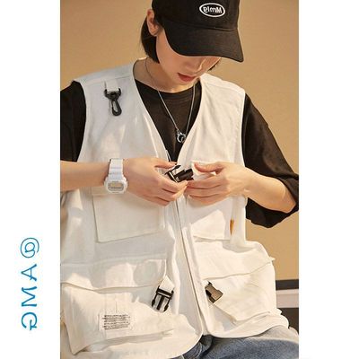 穿潮叠外套女夏马甲夹风马外搭