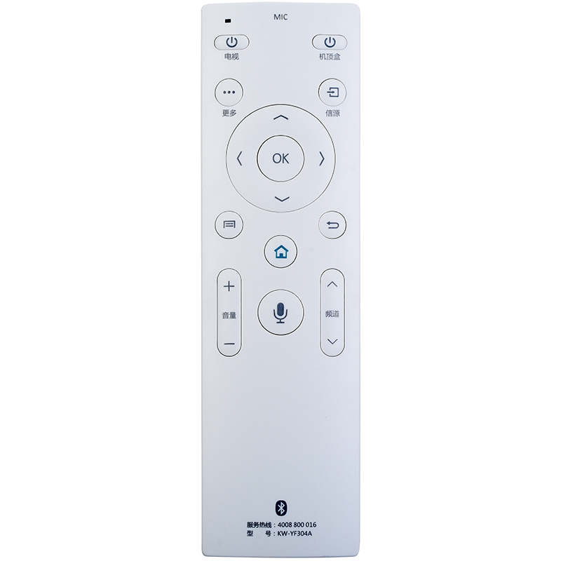 康佳电视智能语音遥控器KW-YF304通用303 304A QLED43/49/55X81U