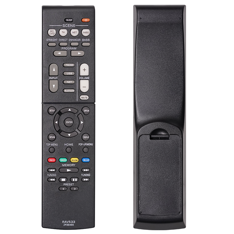 雅马哈功放AV音响遥控器RAV533通用RX-V481 581 483 V479 579 379
