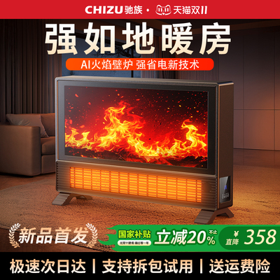 【德国省电技术】壁炉火焰取暖器