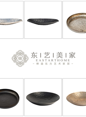 金属简约现代餐厅装饰摆件