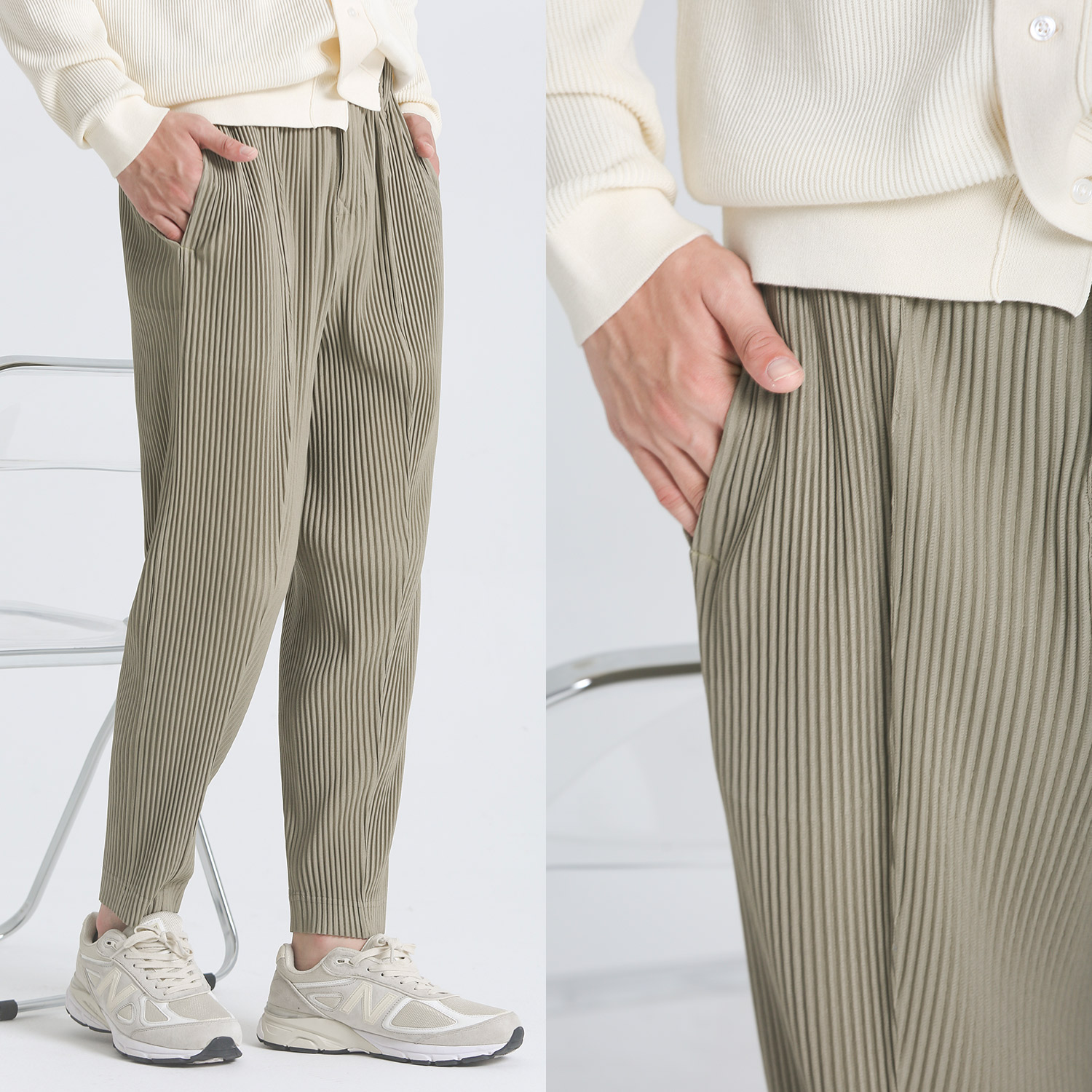 kuyiou三次宅男jf218西装长裤