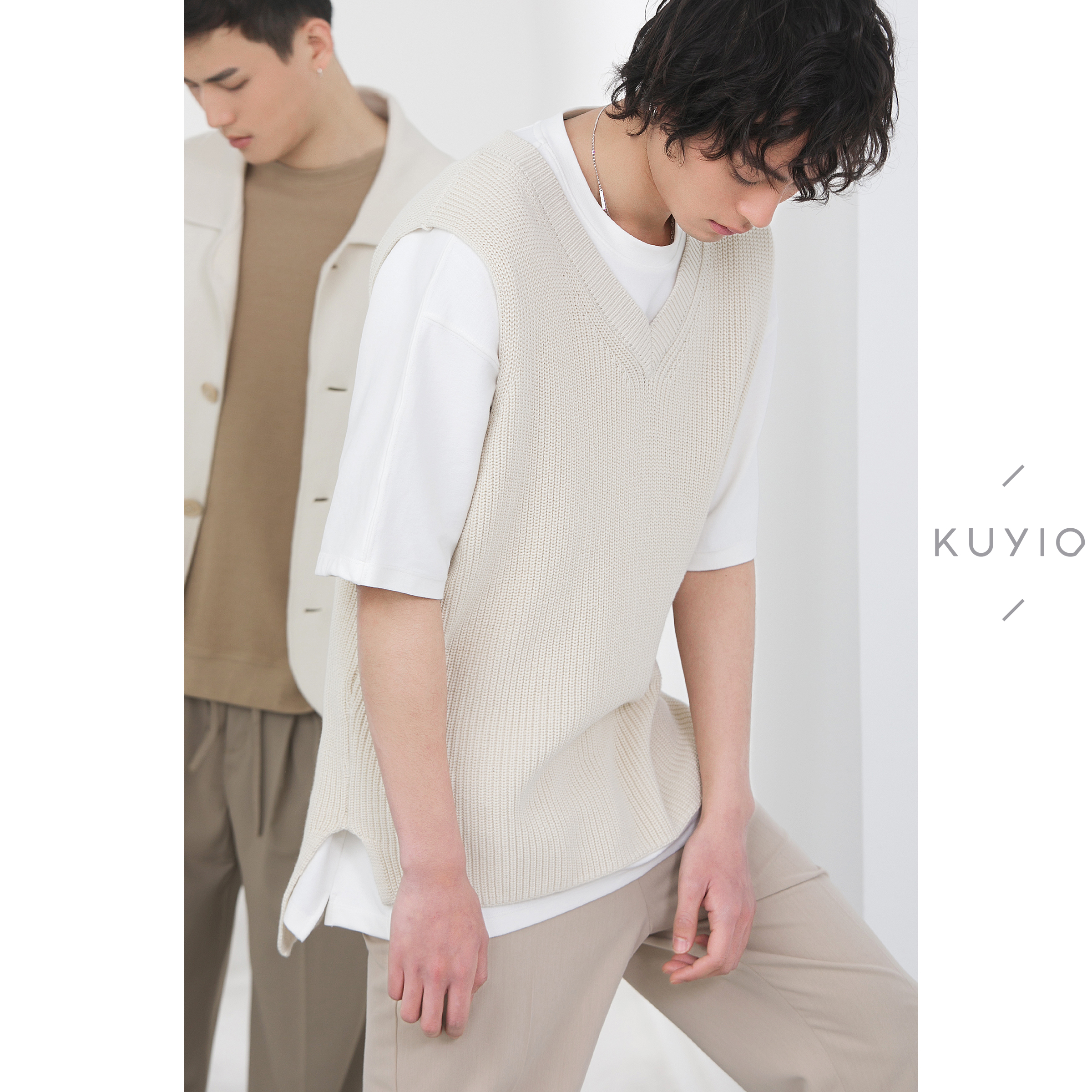 SHIMASEIKI日制横机织造 初春背心