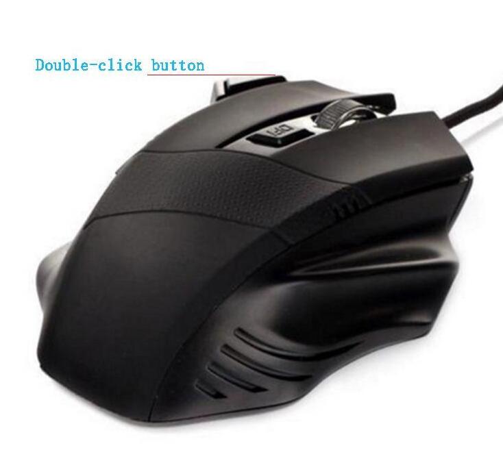 7 Buttons USB LED Wired Gaming Mouse 发光游戏鼠标私模