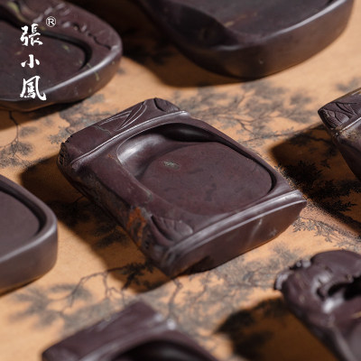 张小凤孤品精品端砚书法专用砚台