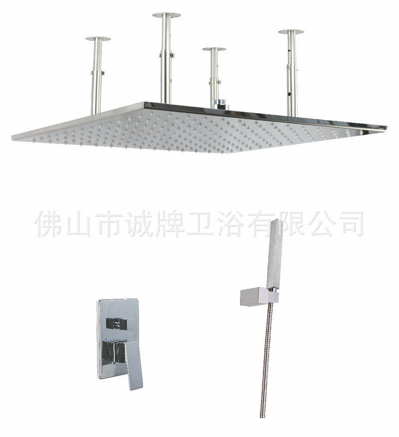 直销20寸方形双功能淋浴花洒套装大淋浴花洒套装CP-2TL-500F