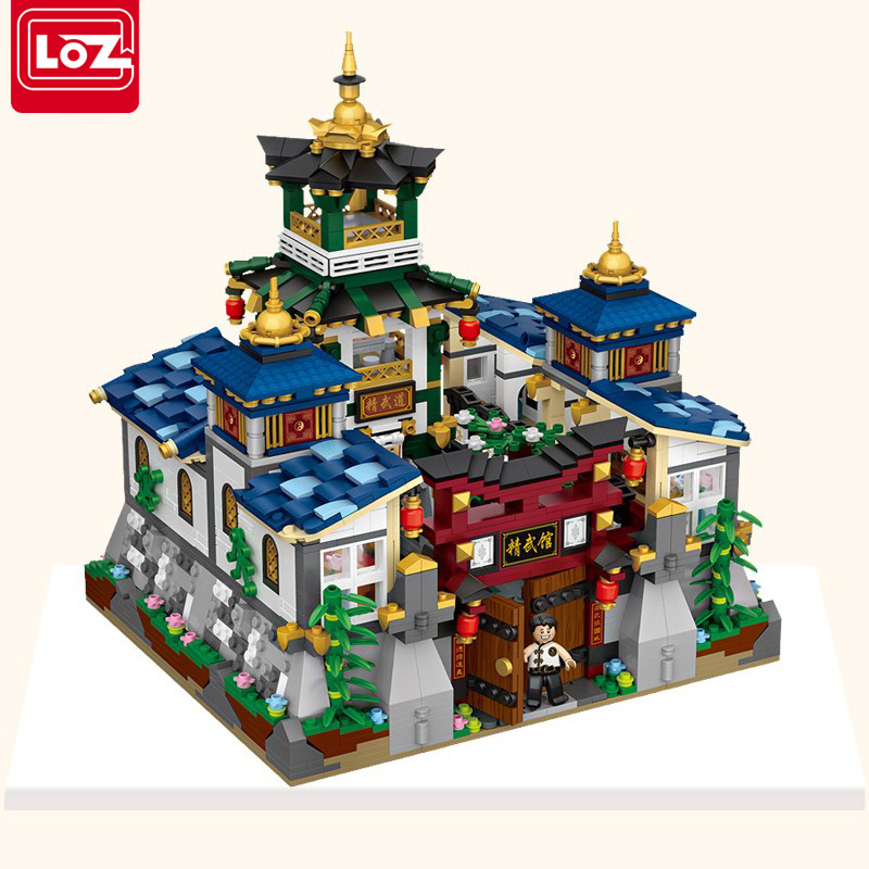 俐智loz精武馆小颗粒积木