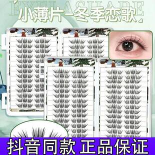 【小薄片】SOWO冬季恋歌睫毛书免胶睫毛新手嫁接感仿真柔软时尚d