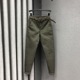 高腰显瘦军绿色哈伦裤 小脚萝卜牛仔垮裤 女士2025秋季 休闲弹力修身