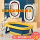 婴儿儿童洗澡盆大号浴桶浴盆坐躺小孩家用宝宝可折叠幼儿新生用品