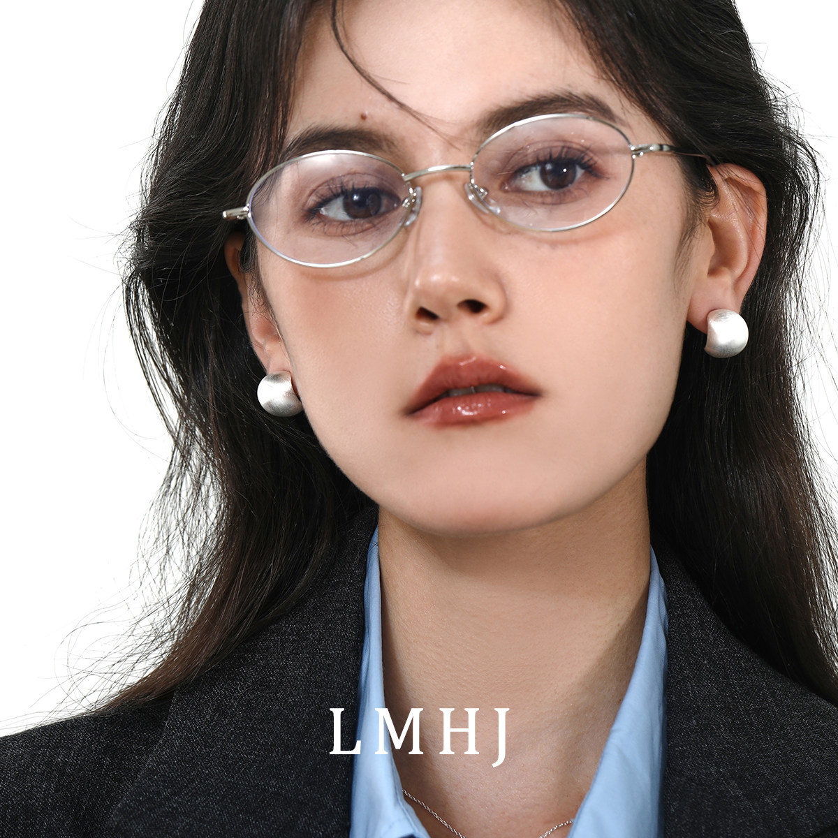 银色拉丝圆球耳钉女士轻奢高级感气质大气耳环小众设计纯银针耳饰,饰品/流行首饰/时尚饰品新,耳钉,淘宝优惠券,粉丝福利购,淘宝优惠卷