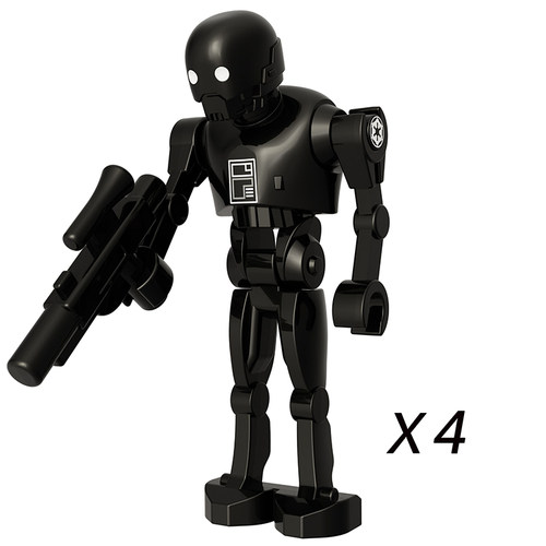 星球大战K2SO安保机器人量产士兵拼装积木人仔玩具66055