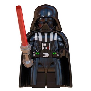 星球大战达斯维达黑武士披风益智拼装积木人仔玩具WM2282