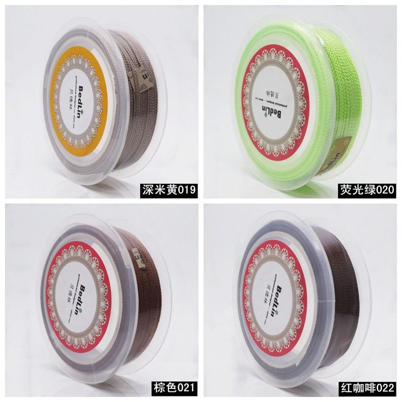高品质贝德林曼波线1.5mm芊棉线 手工线diy珠宝线 佛珠线质感强