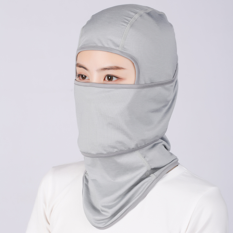 朗希迪骑行头套防晒面罩自行车头巾遮阳防紫外线全脸帽子护颈脸罩