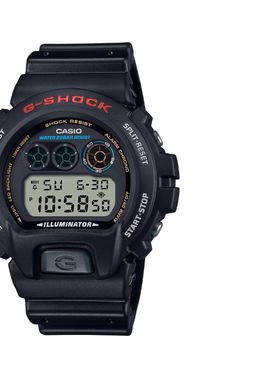 卡西欧(CASIO)手表G-SHOCK小黑表多功能防水运动男表 DW-6900U-1