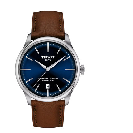 TISSOT天梭瑞士杜鲁尔系列自动机械经典男士腕表T139.807.16.041