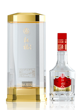 红福熊猫同绿豆酒浓香型52度白酒