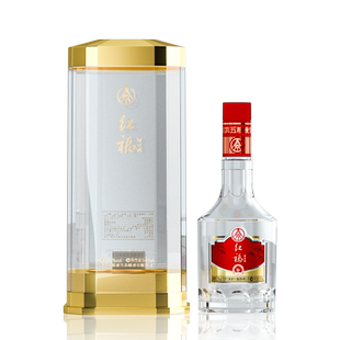 五粮液仙林酒厂出品红福熊猫浓香型52度绿豆白酒整箱送礼宴请喜酒