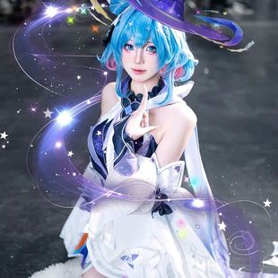 王者荣耀cos服法师小乔-时之魔女无双限定遊戏同款全套cospla套装