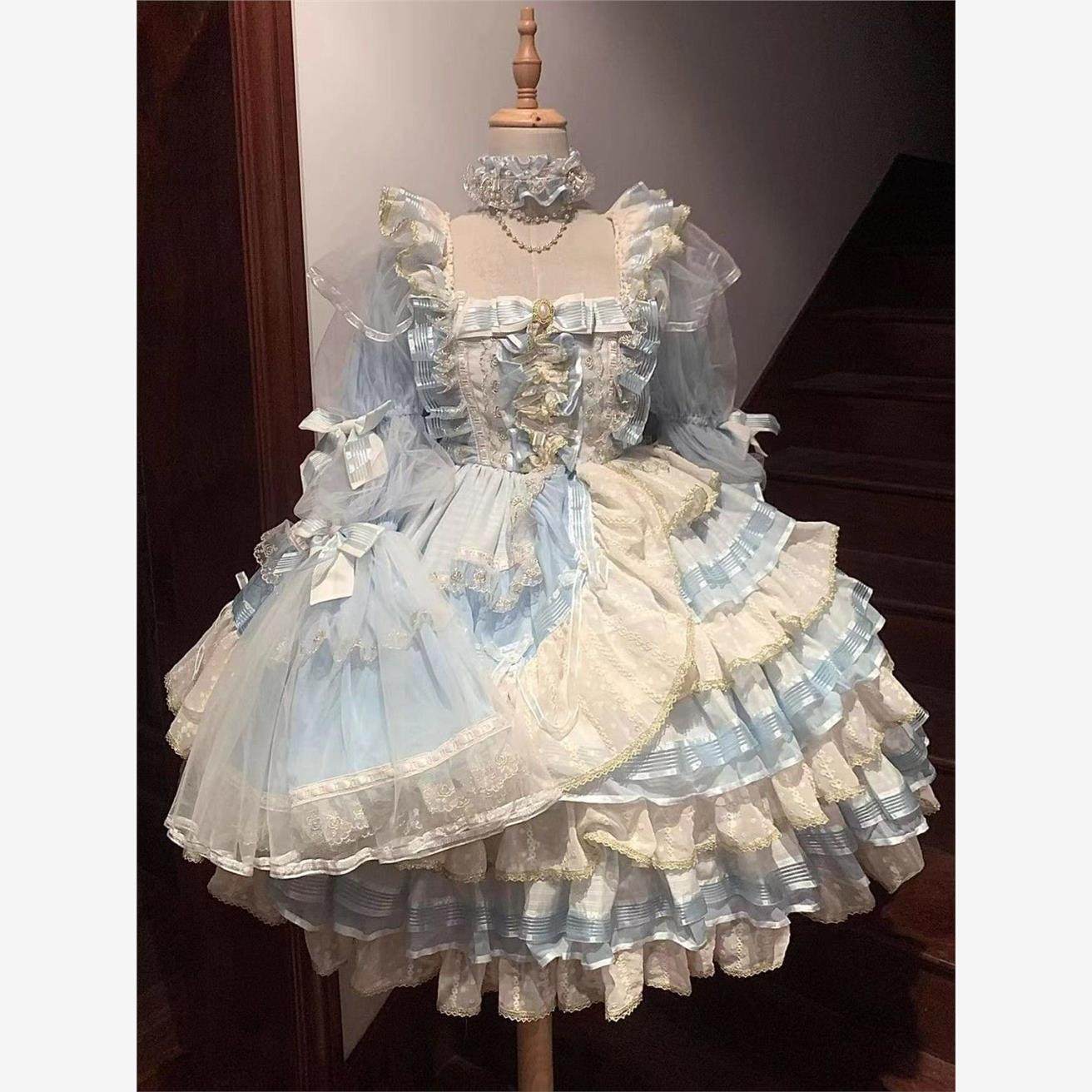 萝莉少女连衣裙洋装日常女中长款