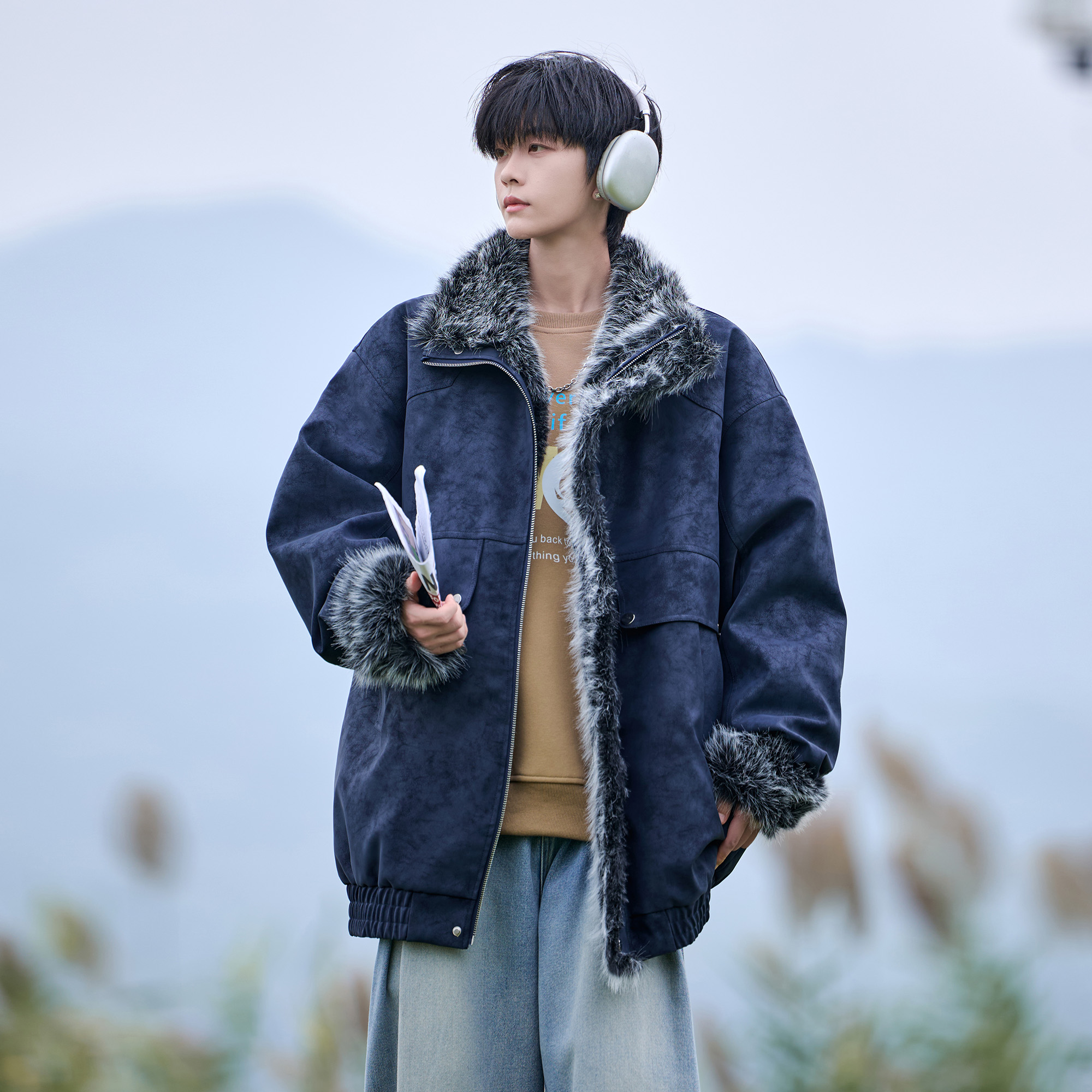 胖胖哥官方品牌休闲立领棉衣