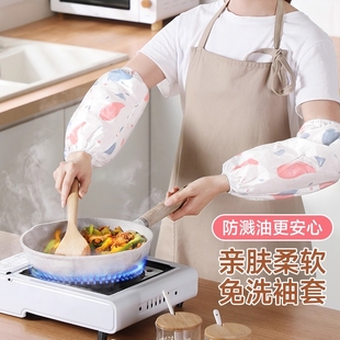 防污一次性袖 防水防脏污成人免洗儿童绘画手工 套炒菜防溅油护袖
