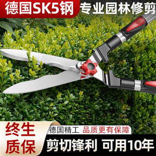 德国精工剪刀修枝剪果树剪树枝专用绿篱园艺园林粗枝伸缩杆花木剪