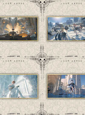 【新神殿下】原神/崩坏星穹铁道神里绫华 达达利亚 砂金色纸 典藏