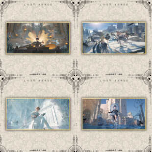 【新神殿下】原神/崩坏星穹铁道神里绫华 达达利亚 砂金色纸 典藏