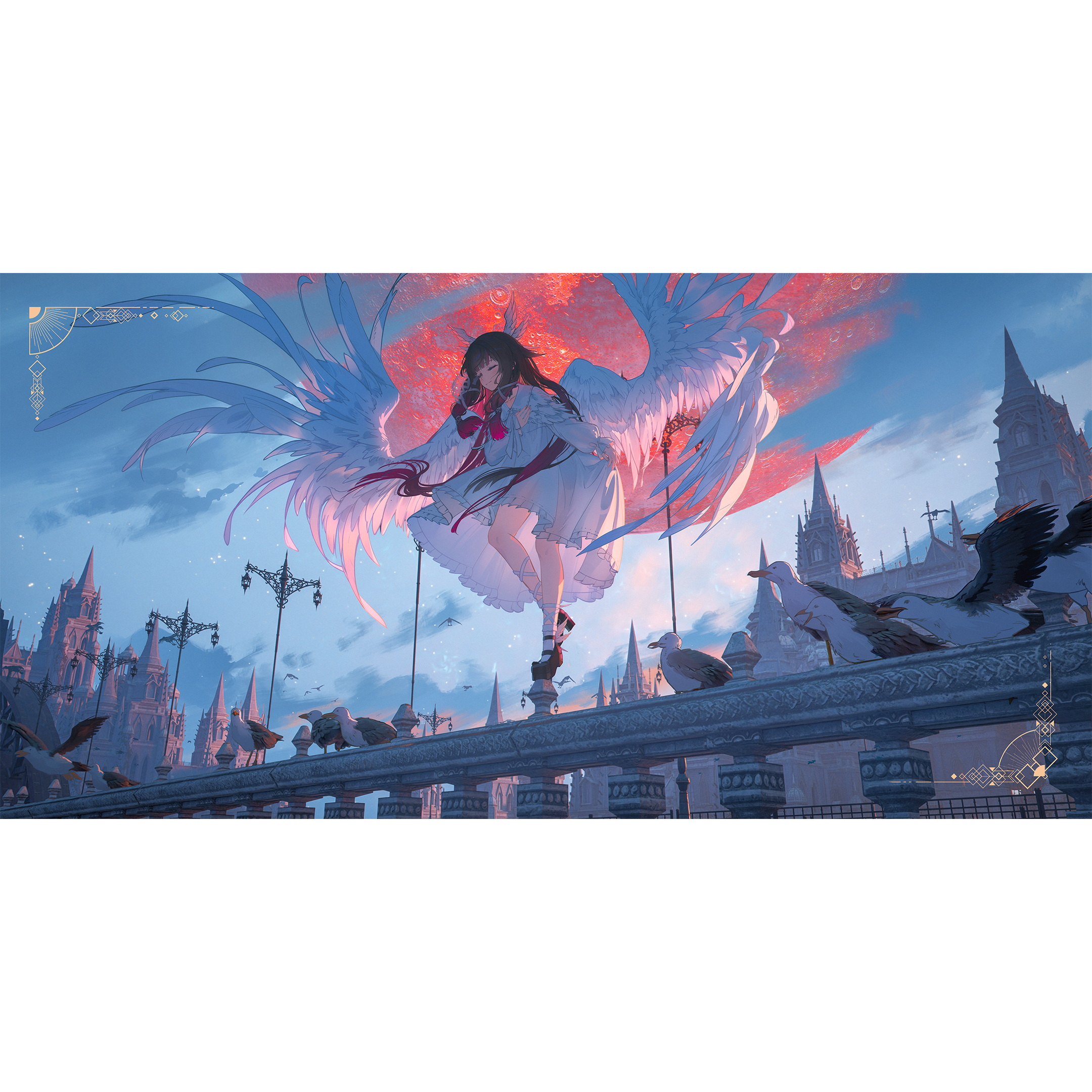 【新神殿下官方】原神/星穹铁道 少女哥伦比娅/昔涟鼠标垫