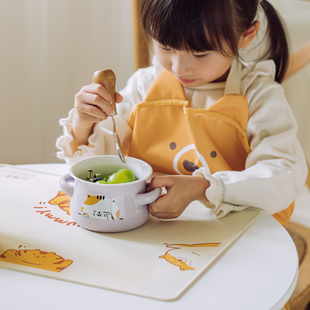 树可儿童餐垫宝宝食品级硅胶午餐一年级书桌垫布小学生吃饭餐JF