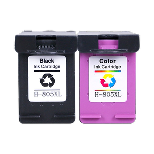 适用惠普HP805XL墨盒Deskjet 1210 1212 2330 2332 2720 2721 2722 2723 2729大容量易加墨打印机墨盒805