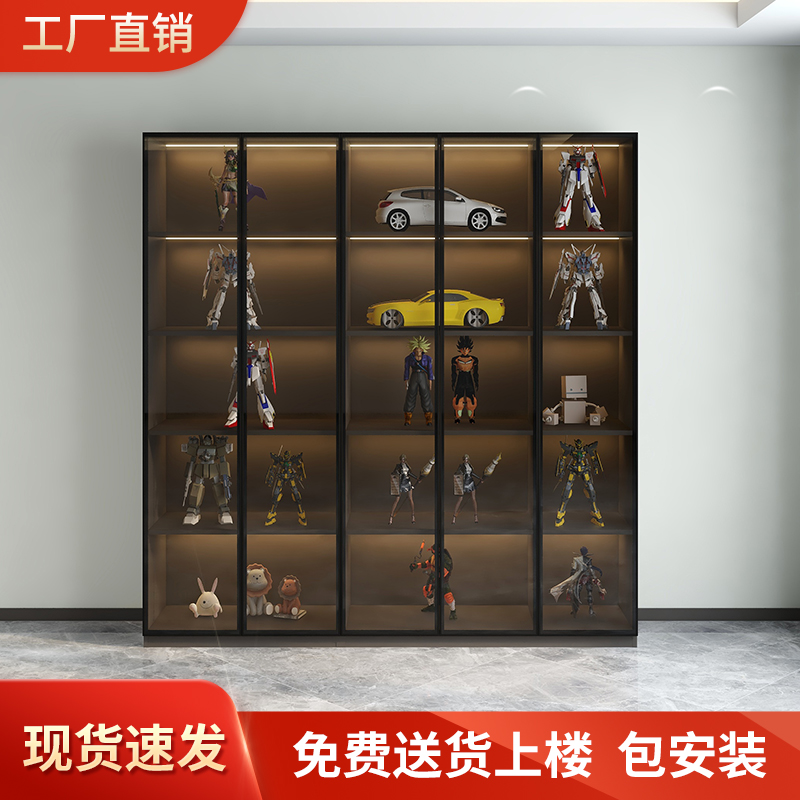 轻奢手办柜展示柜收纳陈列柜